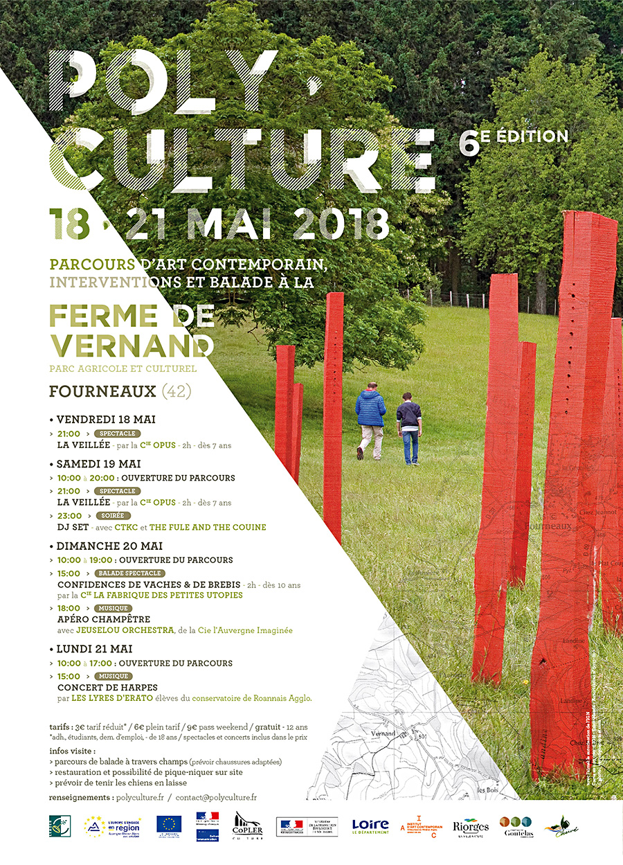 Polyculture – festival à la Ferme de Vernand (42), 18-21 mai 2018