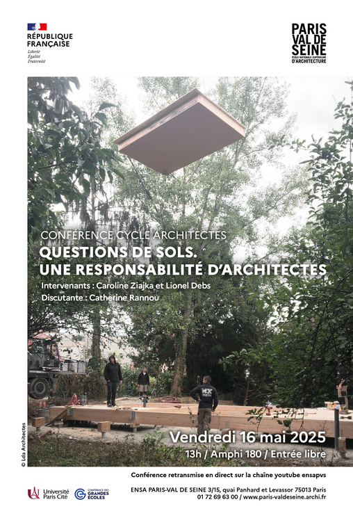 Caroline ZIAJKA et Lionel DEBS – Question de sols. Une responsabilité d’architectes – 16 mai 2025