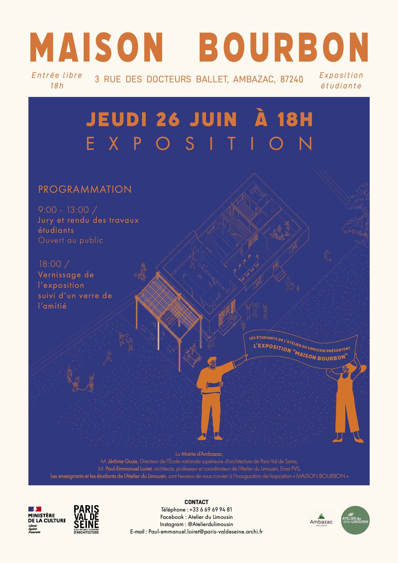Exposition – Maison Bourbon – Ambazac (87) – 26 juin 2025